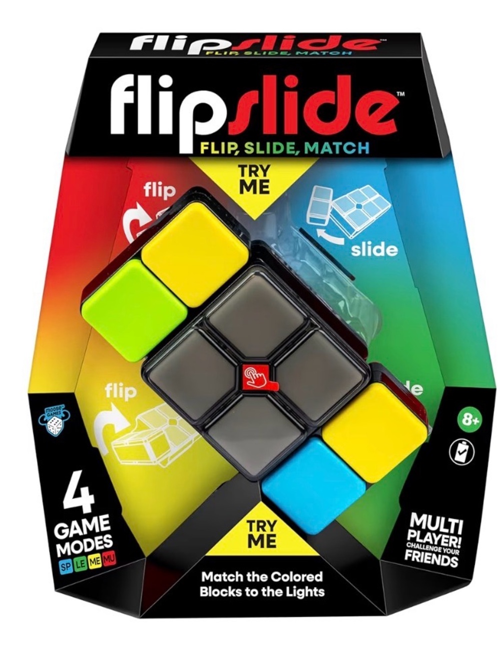 FlipSlide Electronic Puzzle Game - Multi Color Kids Toy